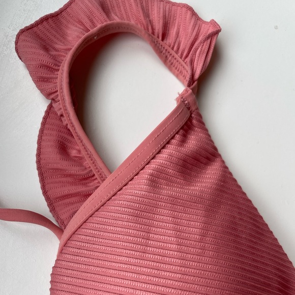 La vie en rose pink corset one piece swimsuit - Picture 2 of 5